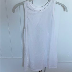 lululemon all tied up tank in white!!